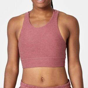 Vuori Juno Sports Bra - Size Medium, Dusty Rose Color